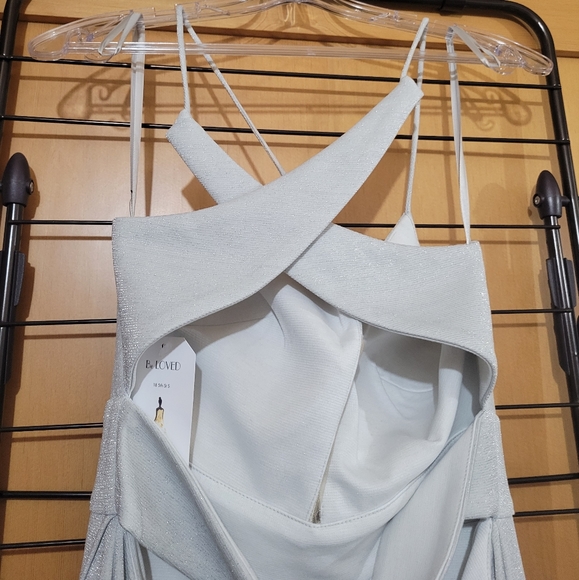 Metallic wedding prom dress - Picture 10 of 16